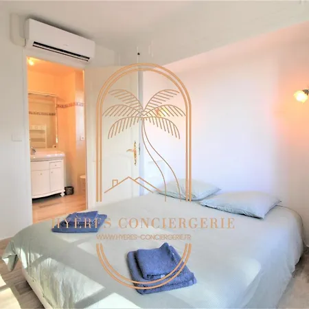 Otel La Californie-villa Les Genets- Carqueiranne- 5min Criques By Hc *